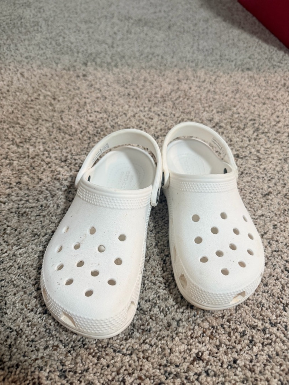 White Kids Clog Shoes - Comfortable Slip-On